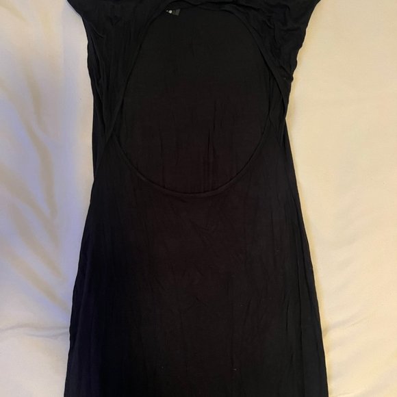 Ripe M Black Open Back Maxi Dress - Picture 4 of 8